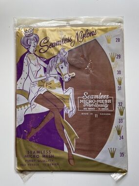 Seamless Nylons Vintage Stockings